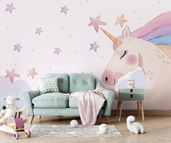 Un unicorn cu stele și nori u97532pir1 600x504 - Un unicorn cu stele și nori