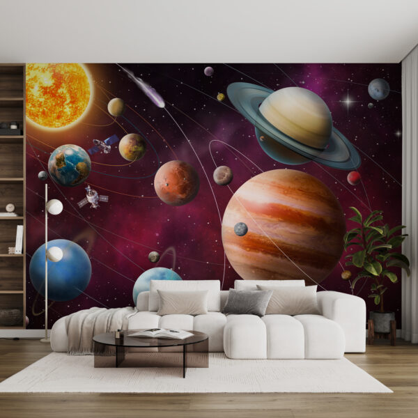 Planete și stele în spațiu Planete și stele în spațiu