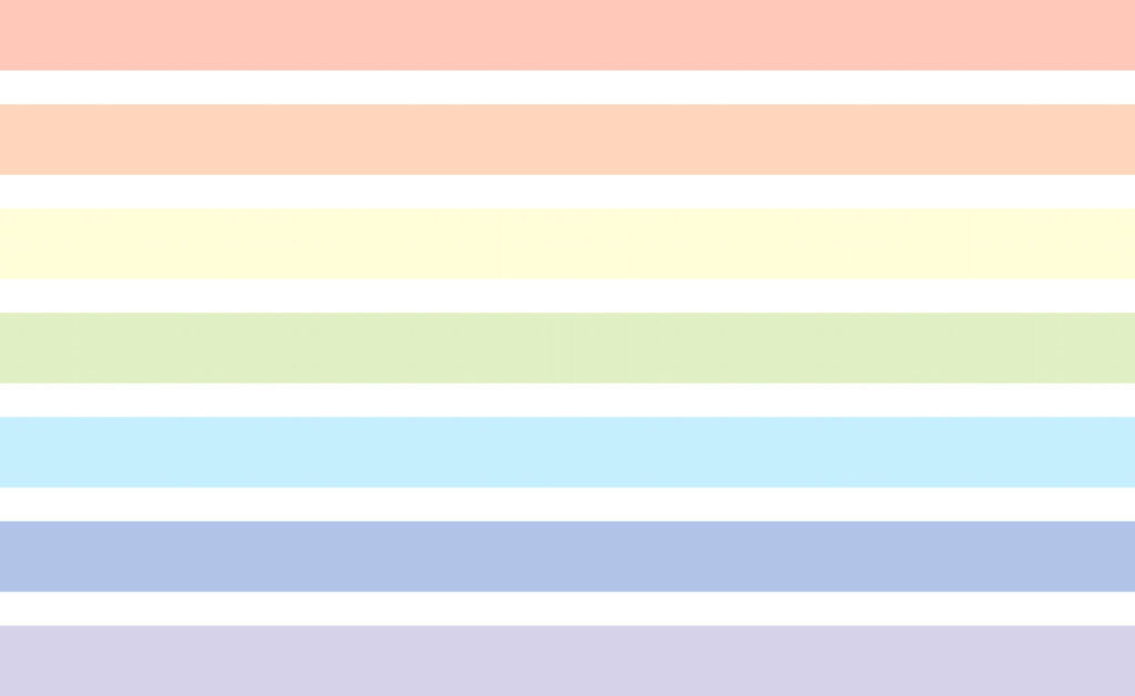 Group of colorful stripes