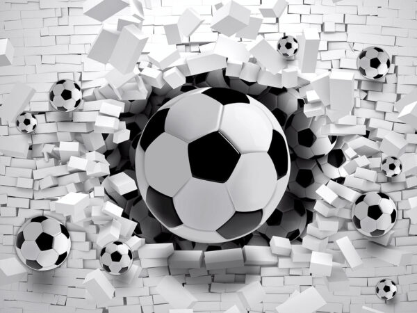 Mingea de fotbal care trece printr-un zid de cărămidă u96315p 600x450 - Mingea de fotbal care trece printr-un zid de cărămidă