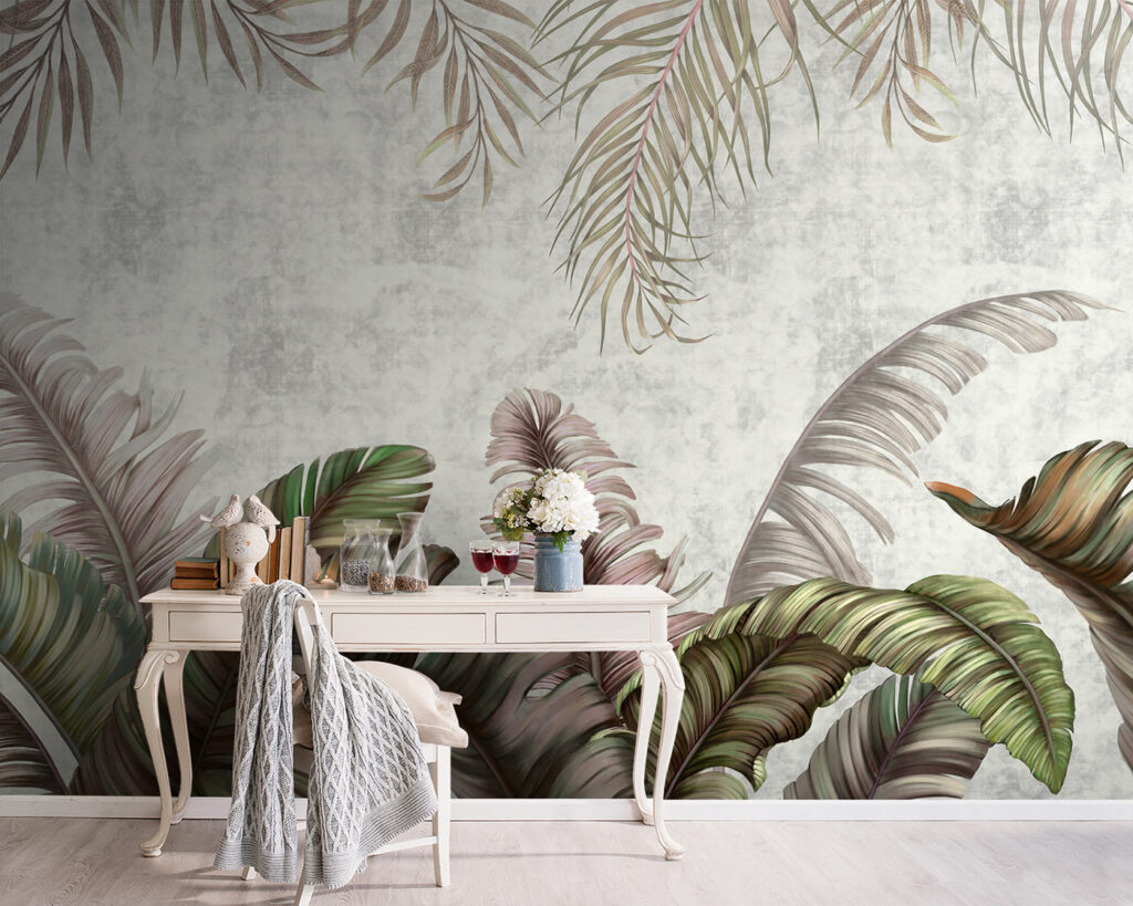 Group of colorful leaves Group of colorful leaves