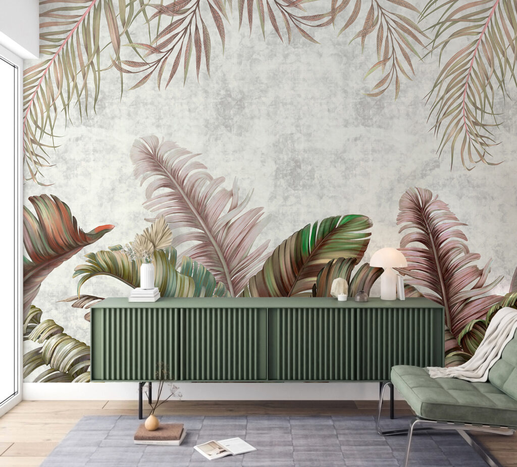 Group of colorful leaves Group of colorful leaves