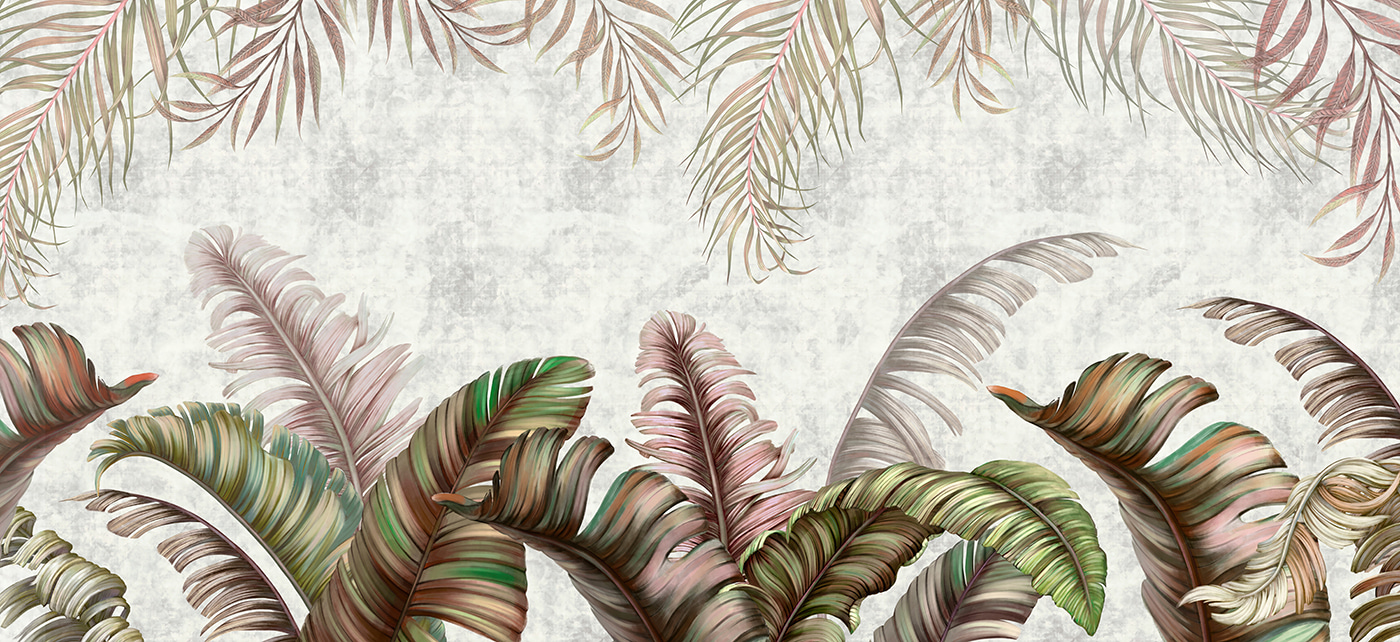 Group of colorful leaves Group of colorful leaves