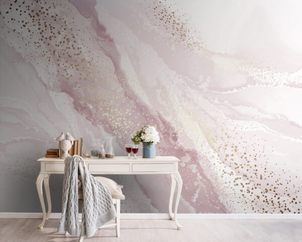 Shimmering blush arta peisajului montan Shimmering blush arta peisajului montan