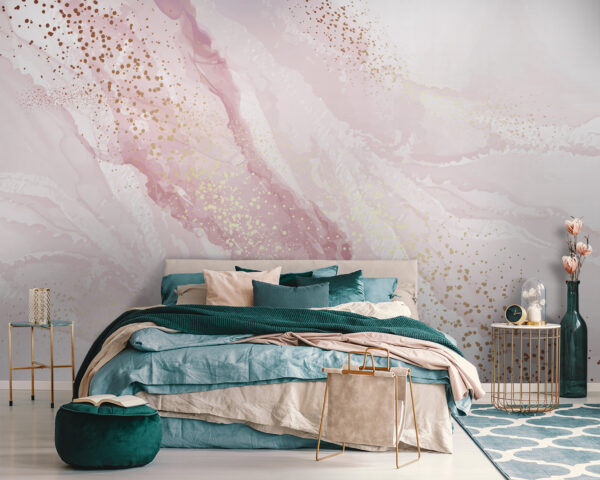 Shimmering blush arta peisajului montan Shimmering blush arta peisajului montan