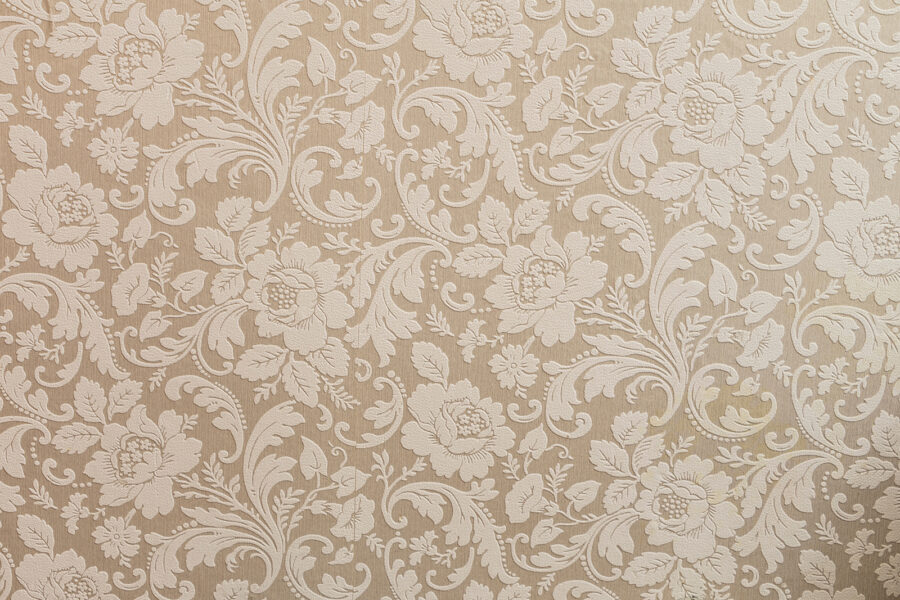 Design elegant al țesăturii cu model floral