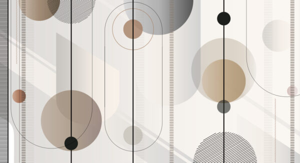 Forme geometrice abstracte în tonuri moi. Forme geometrice abstracte în tonuri moi.