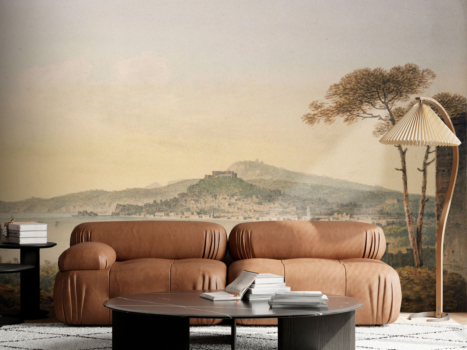 u95155pig1m - Un peisaj cu un oraș și un corp de apă - tegory