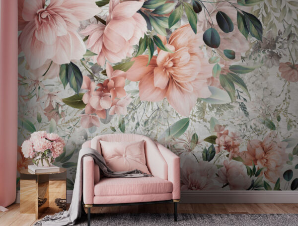 Design delicat de aranjament floral pastel. Design delicat de aranjament floral pastel.