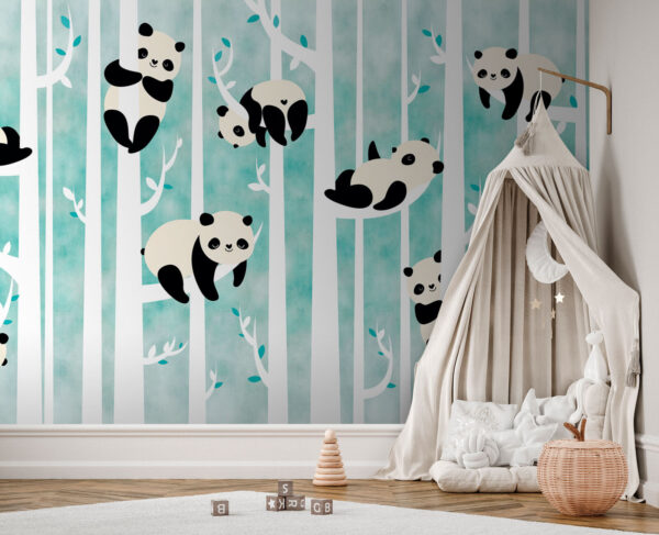 Pandas într-un copac Pandas într-un copac
