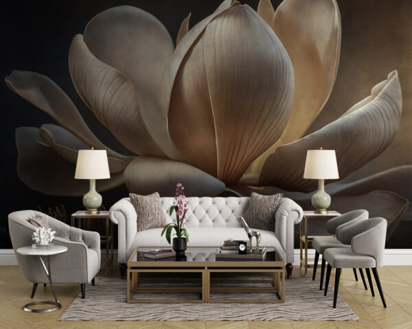 Magnolie grațioasă în lumină blândă. Magnolie grațioasă în lumină blândă.