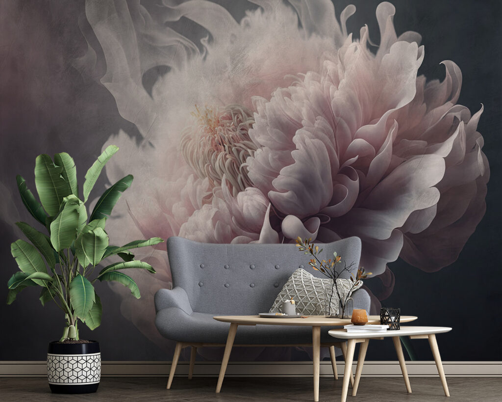 Delicate petals in soft hues