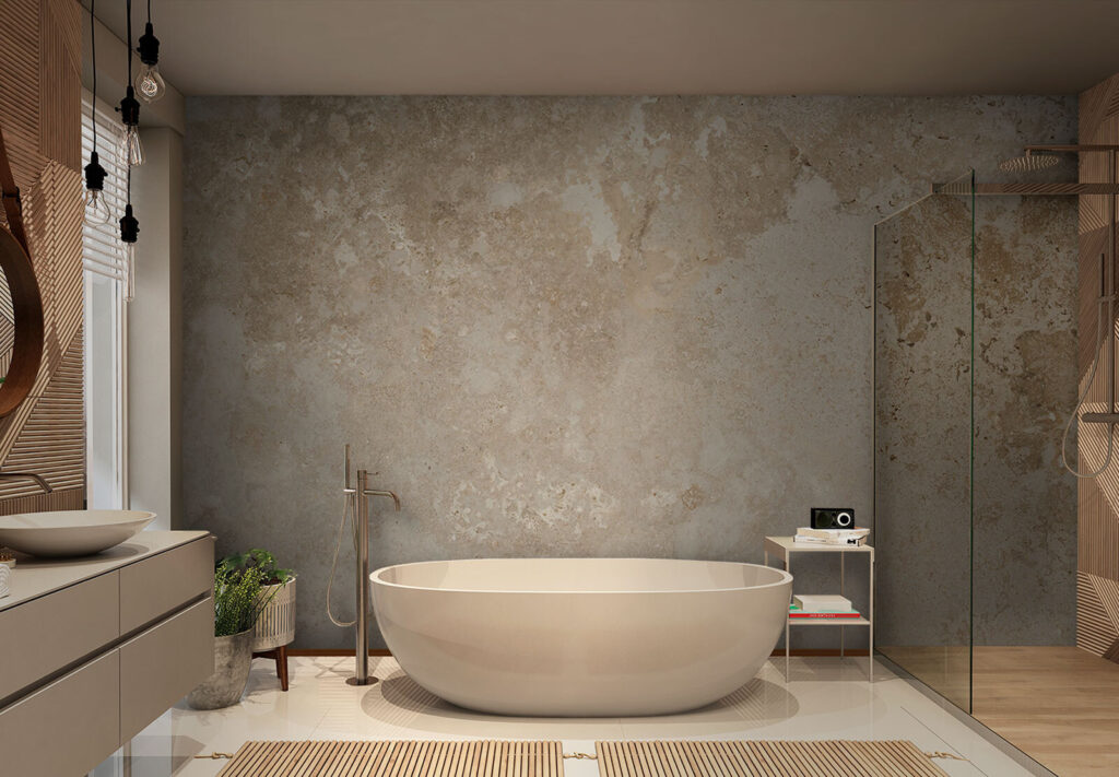 Textured surface with neutral tones