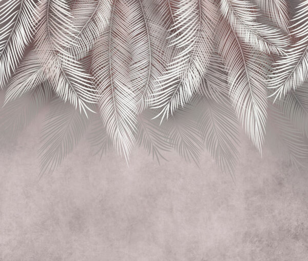 Frunze delicate pe un fundal moale. Frunze delicate pe un fundal moale.