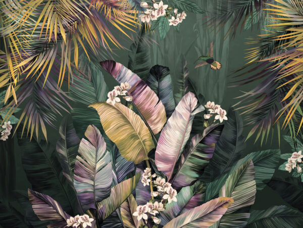 Pictura unei plante tropicale Pictura unei plante tropicale