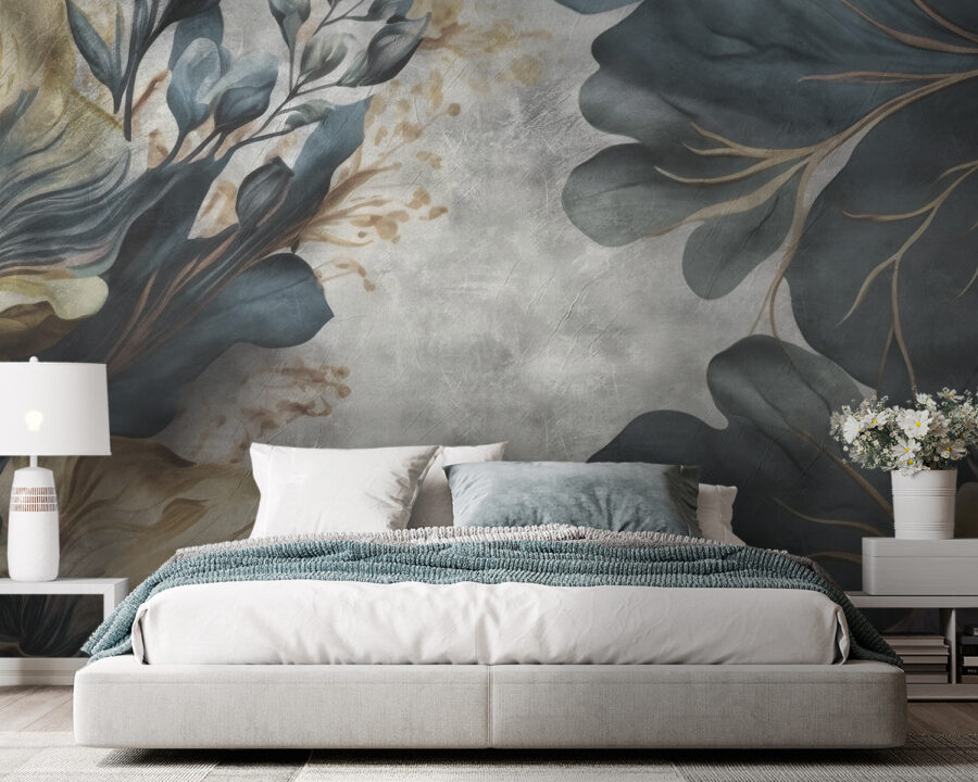 Design floral elegant cu nuanțe delicate.