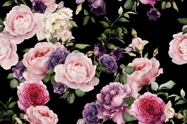 Aranjament floral elegant pe fundal întunecat Aranjament floral elegant pe fundal întunecat