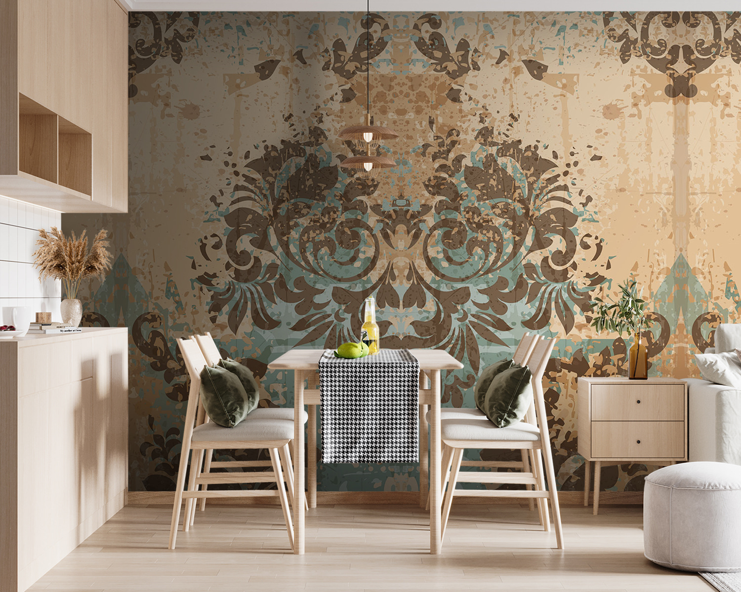 u93595pik119m - Modele complicate în tonuri pământii - tegory