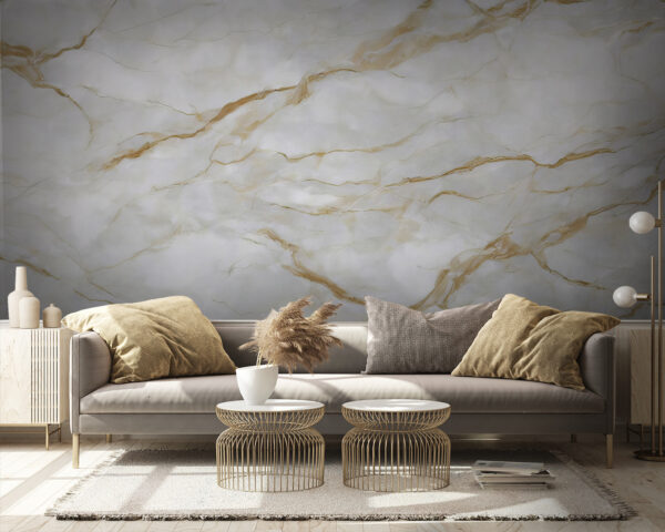 Sleek marble with elegant veins Sleek marble with elegant veins