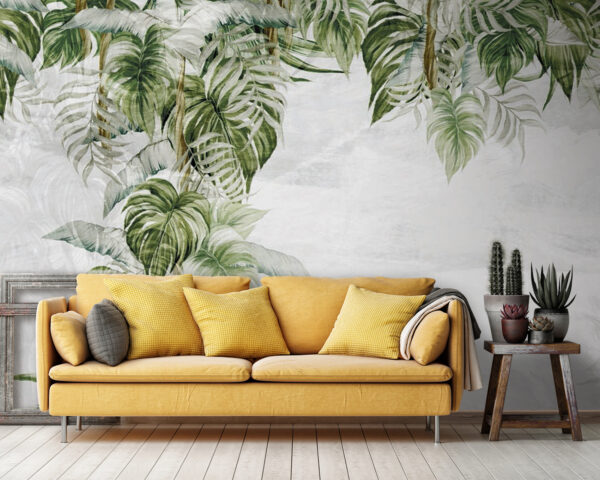 Pictura unei plante tropicale Pictura unei plante tropicale