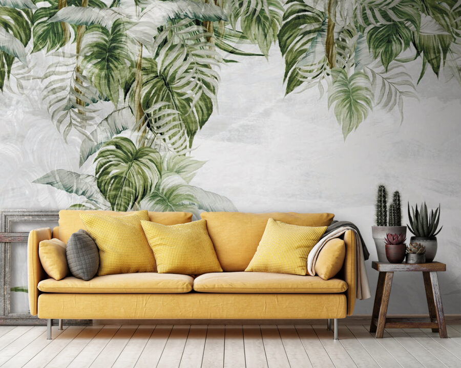 Pictura unei plante tropicale Pictura unei plante tropicale