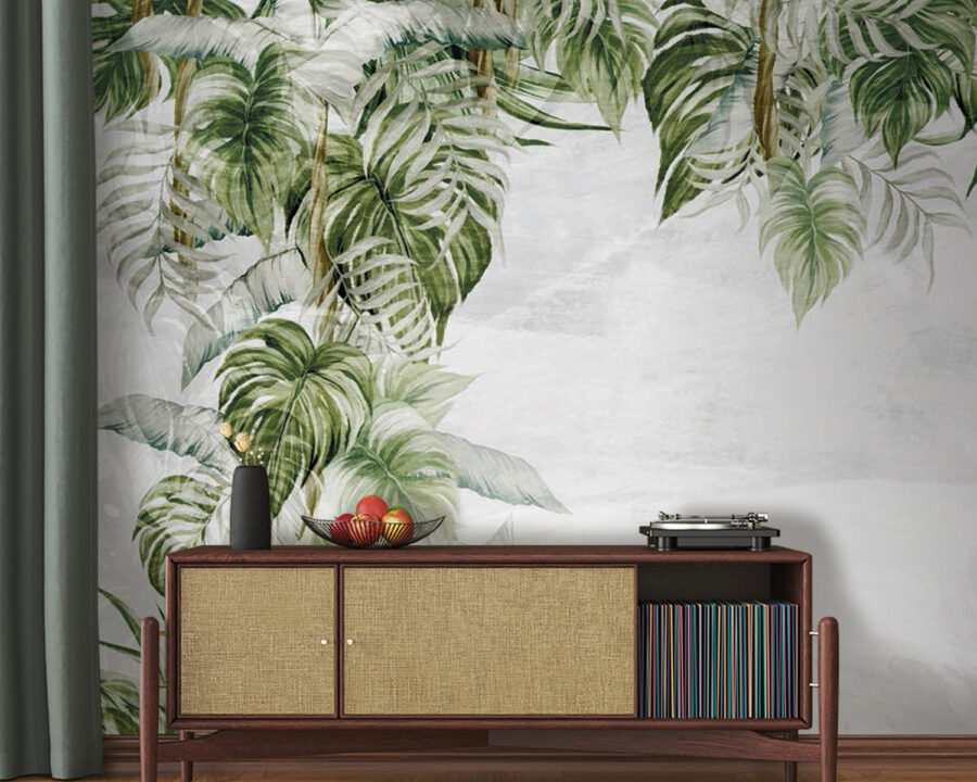 Pictura unei plante tropicale Pictura unei plante tropicale