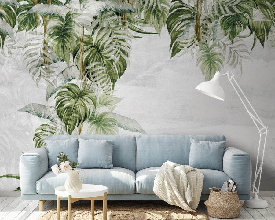 Pictura unei plante tropicale Pictura unei plante tropicale