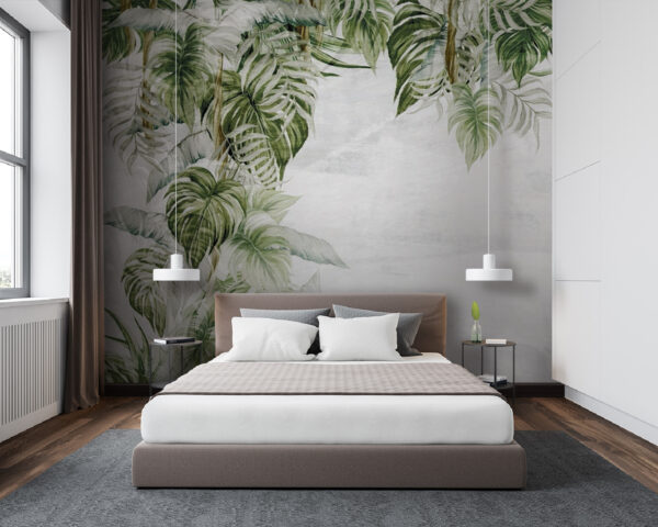 Pictura unei plante tropicale Pictura unei plante tropicale