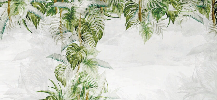 Pictura unei plante tropicale Pictura unei plante tropicale