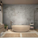 Fototapet Imagine de fundal cu copaci și plante