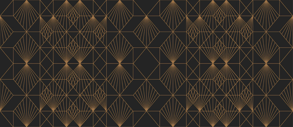 Design elegant cu model geometric metalic Design elegant cu model geometric metalic