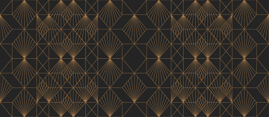 Design elegant cu model geometric metalic Design elegant cu model geometric metalic