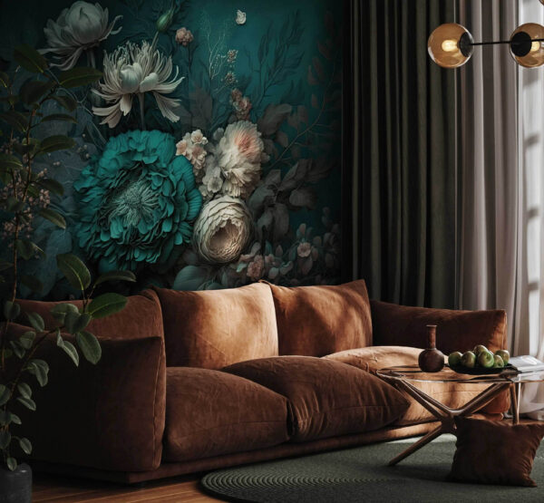 Compoziție florală elegantă cu nuanțe profunde. Compoziție florală elegantă cu nuanțe profunde.