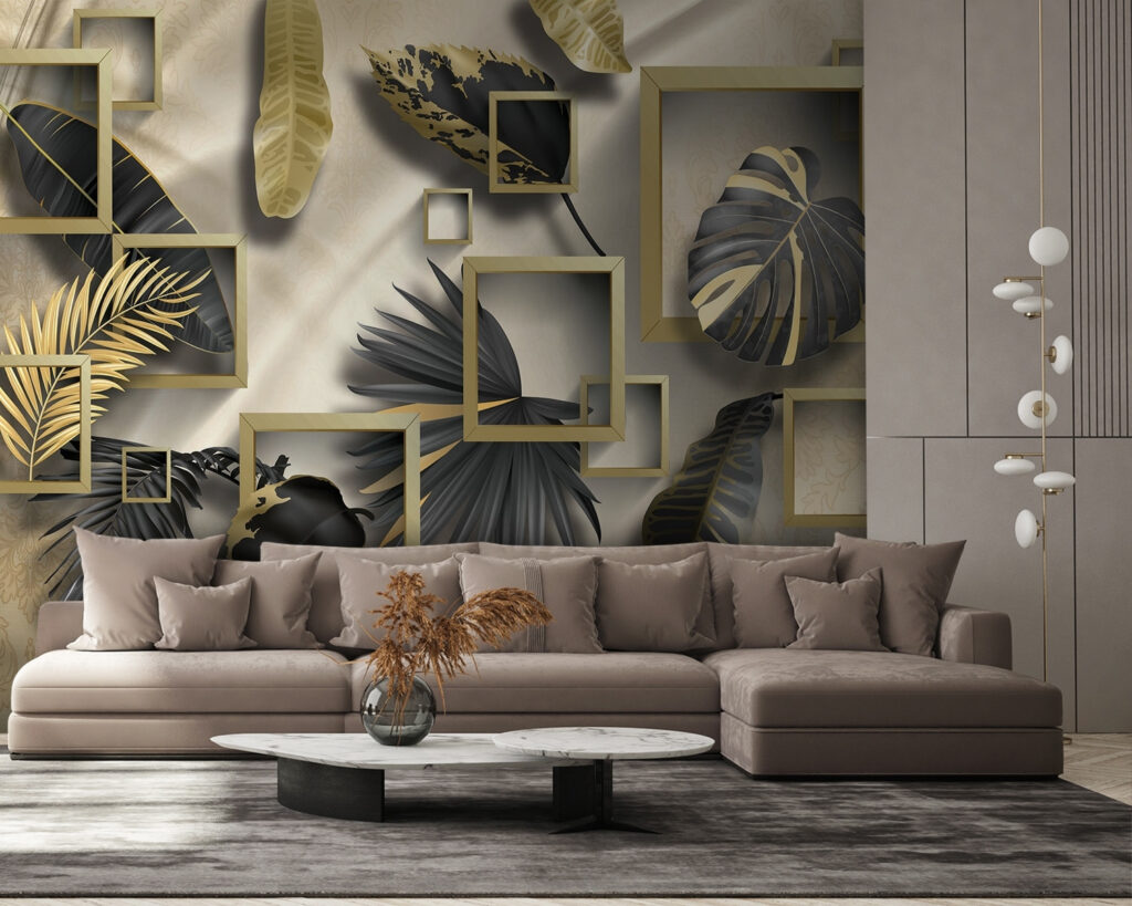 Luxurious foliage in elegant frames