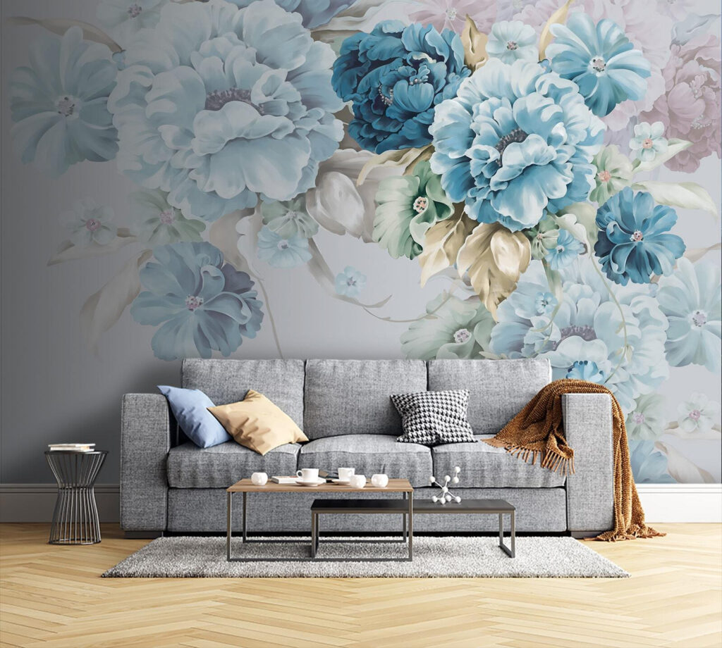 Elegant floral arrangement in soft hues