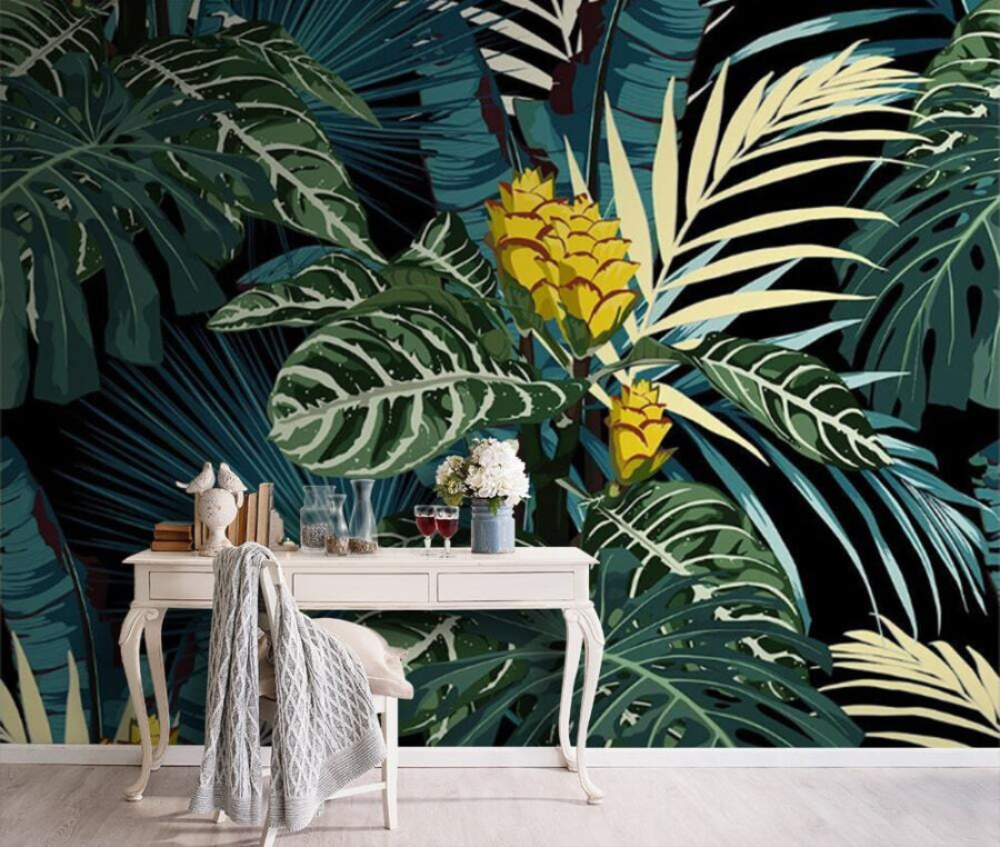 Model de plante tropicale