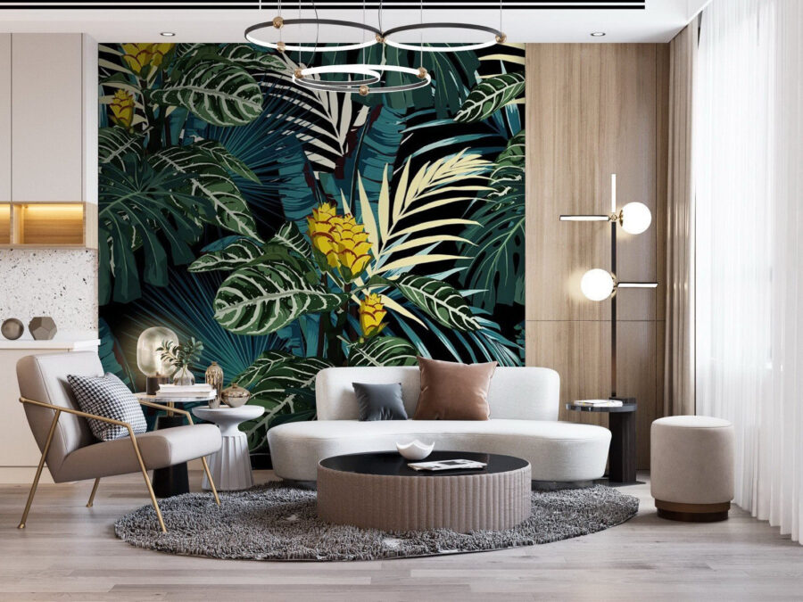Model de plante tropicale