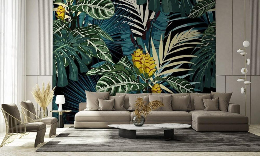 Model de plante tropicale