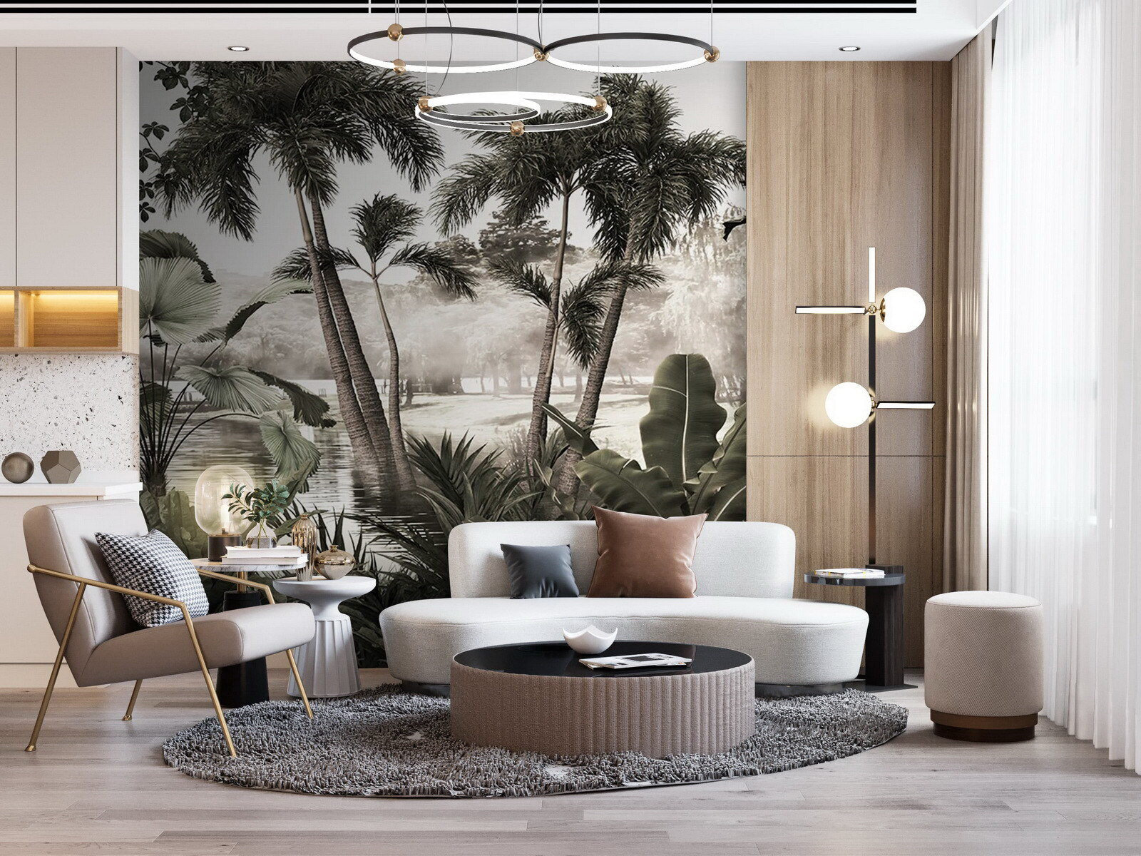 u72340pig1m - Un grup de palmieri în apă - tegory