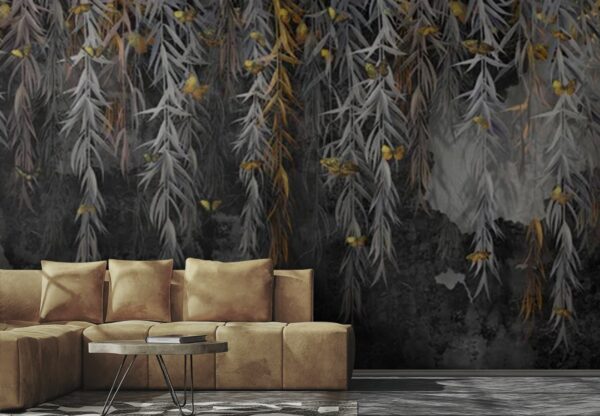 Fototapet Fototapet Crengile delicate se leagănă în briză (SKU: u71293)