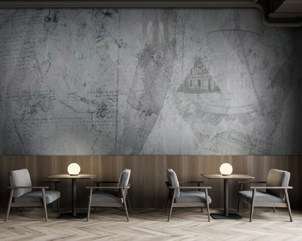 Tapet gri și alb cu desene u68154piz137 600x480 - Tapet gri și alb cu desene - tegory