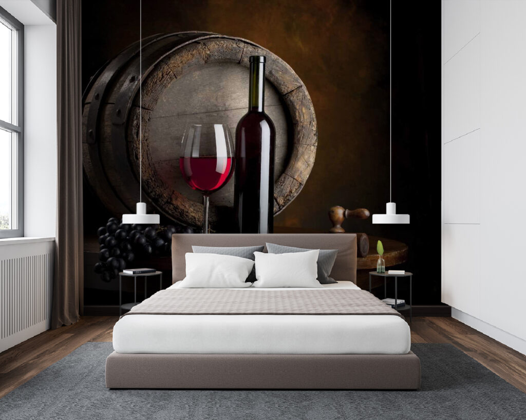 u65206pib94m 1024x819 - Sticlă de vin și pahar pe o masă - tegory