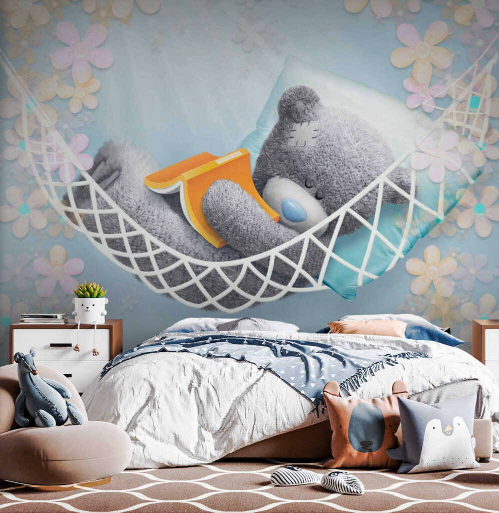 u61922pir5 997x1024 - Ursuleț de pluș care doarme într-un hamac - tegory