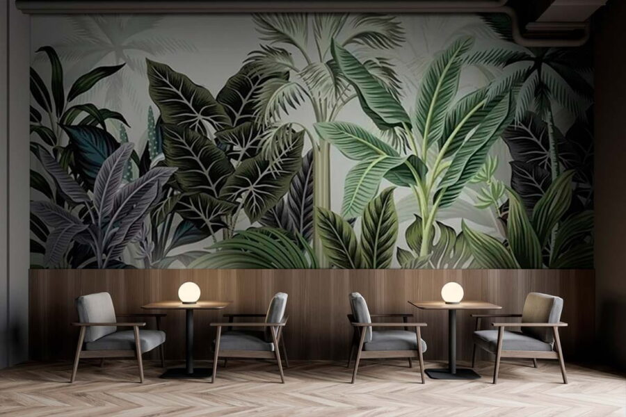 Grup de plante tropicale