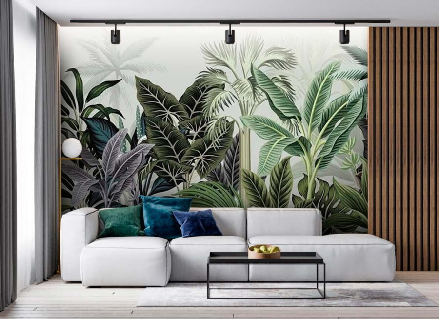 Grup de plante tropicale