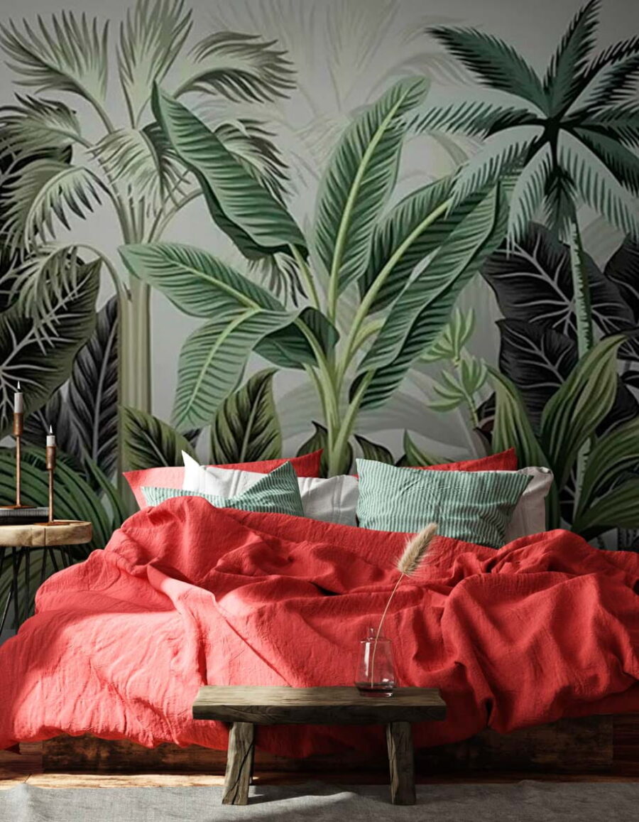 Grup de plante tropicale