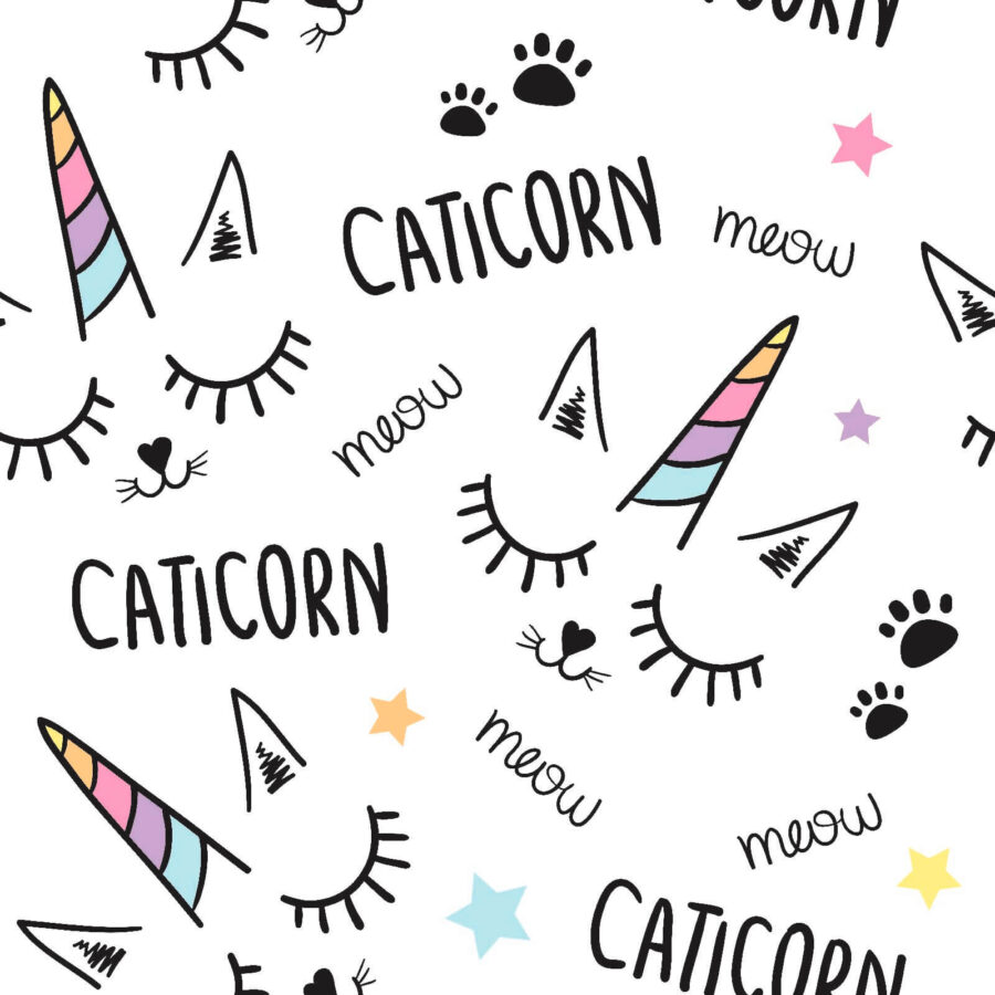 Fototapet Model de unicorn cu ochi și urechi - imagine 3