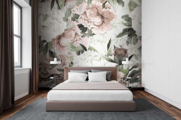 Modele florale delicate în nuanțe delicate Modele florale delicate în nuanțe delicate
