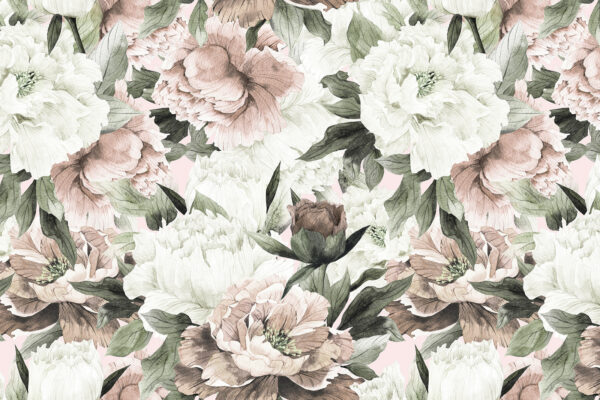 Modele florale delicate în nuanțe delicate Modele florale delicate în nuanțe delicate