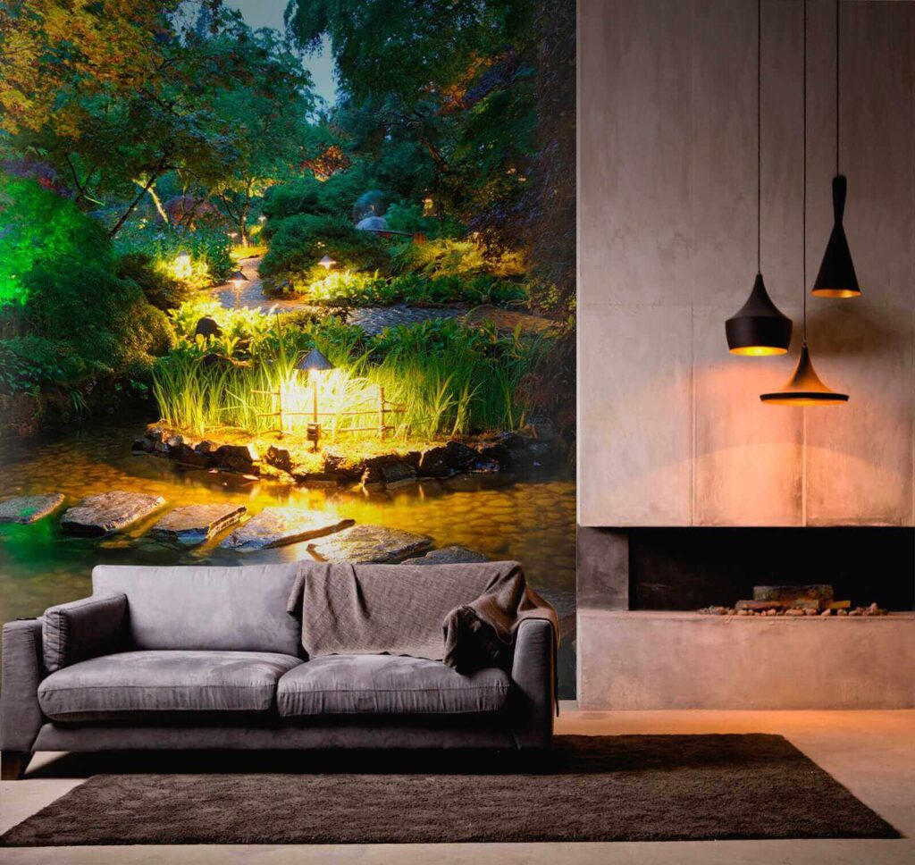 u55184pig2 1024x968 - Cale de piatră într-un iaz cu lumini - tegory